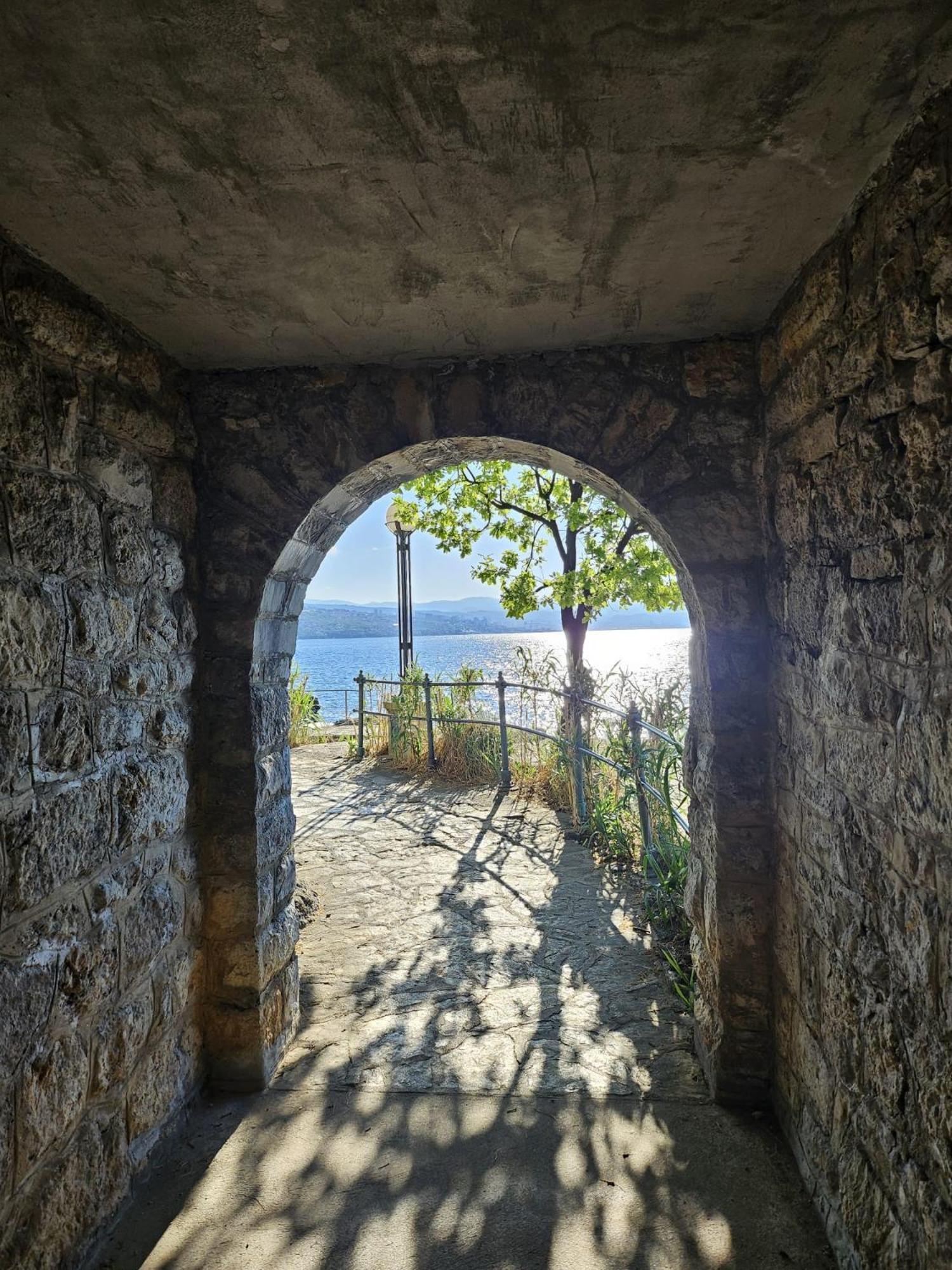 Apartamento Prosecco Di Abbazia Exterior foto