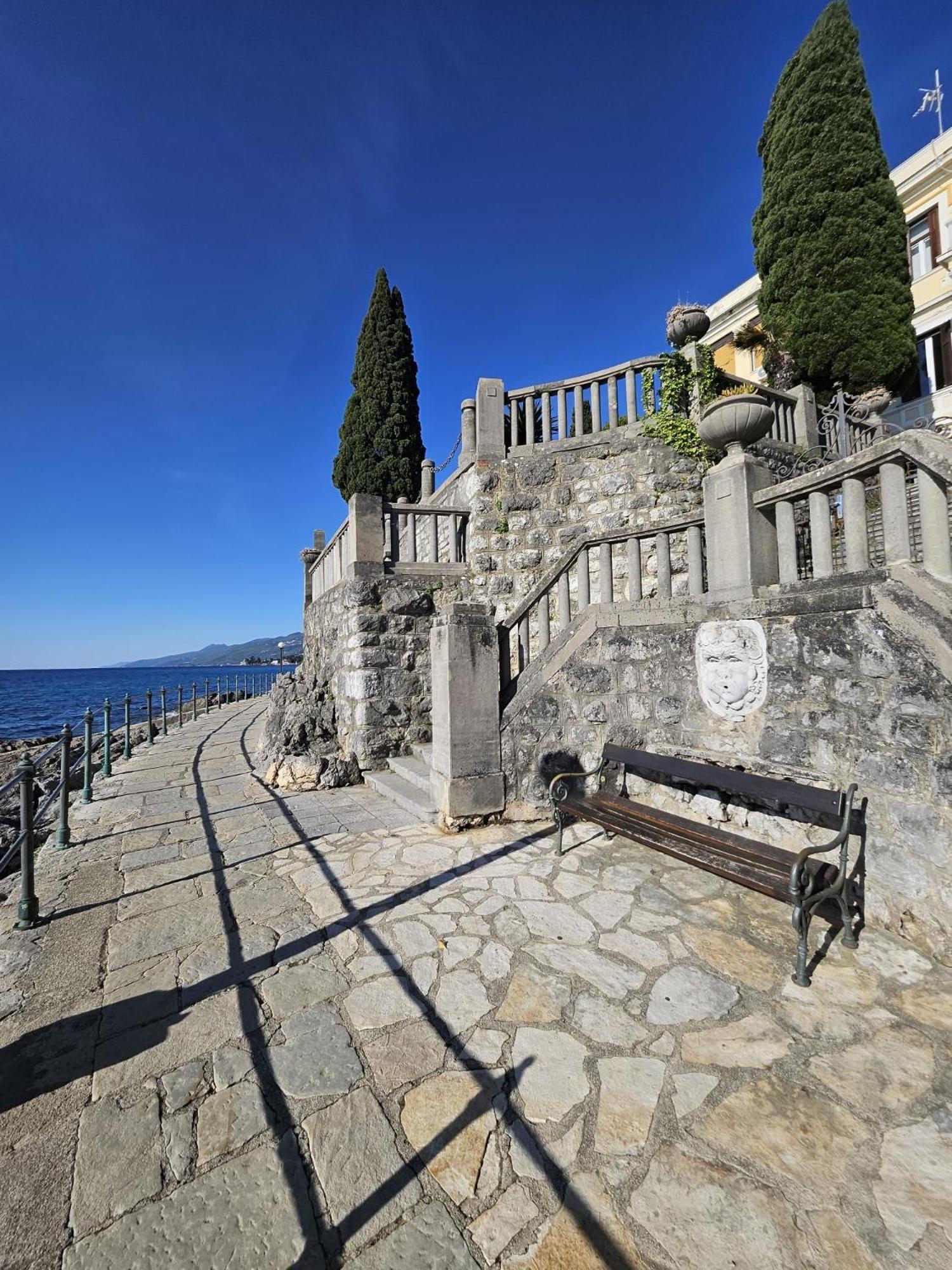 Apartamento Prosecco Di Abbazia Exterior foto