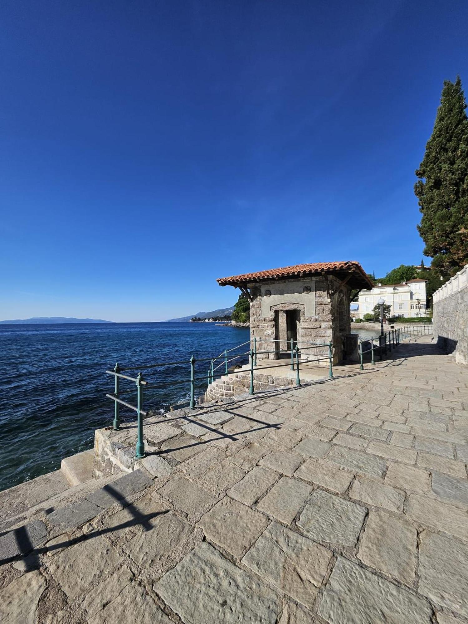 Apartamento Prosecco Di Abbazia Exterior foto