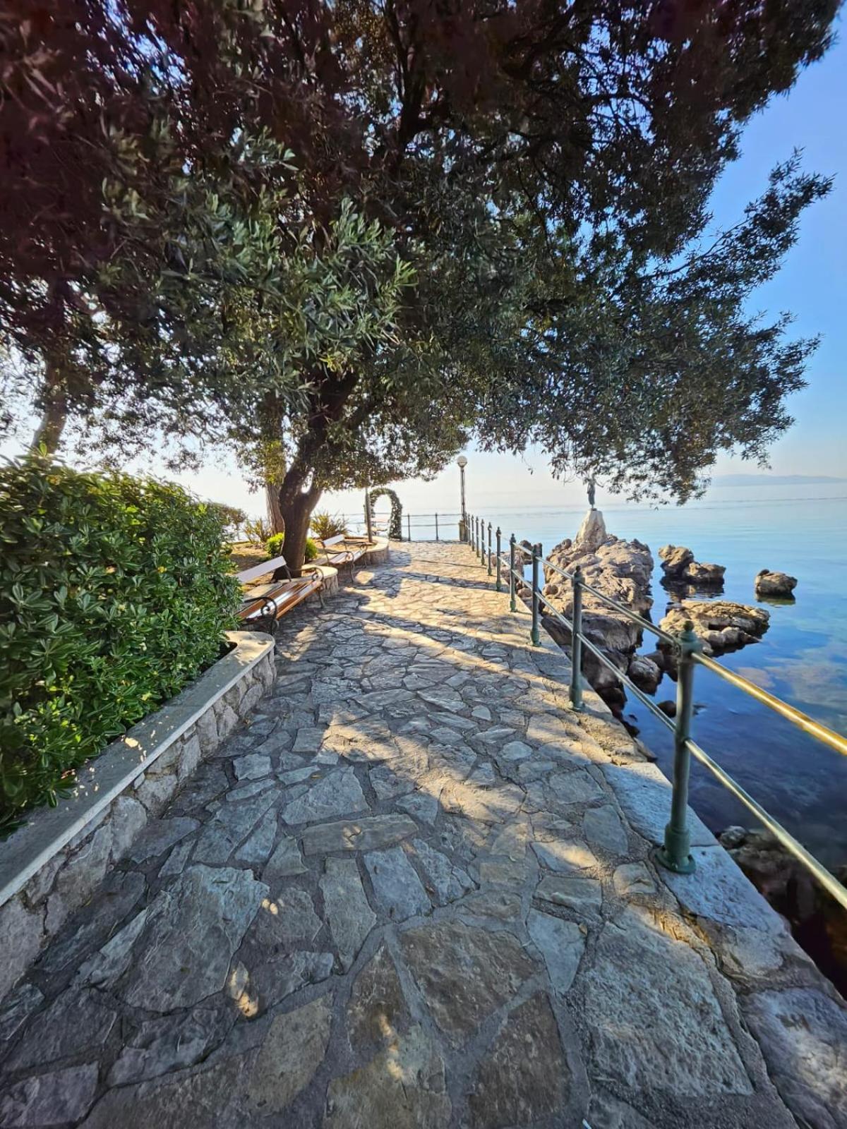 Apartamento Prosecco Di Abbazia Exterior foto